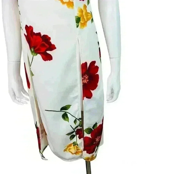 Unbranded Vintage Red Yellow Dress - Picture 4 of 8